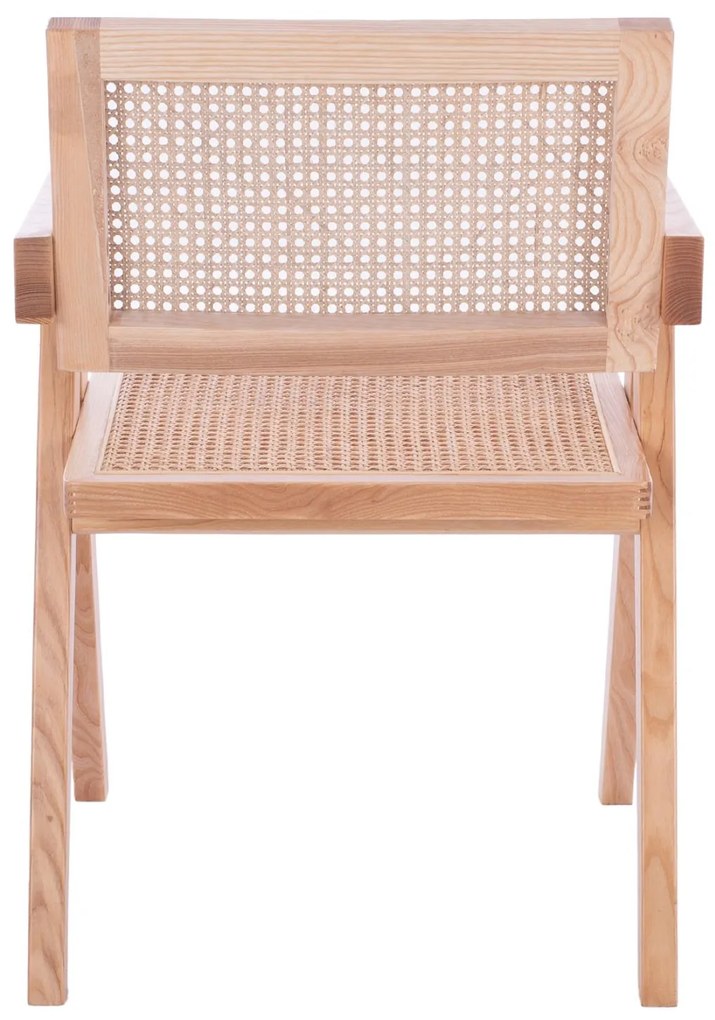 Καρέκλα BLAIRE Ξύλινη με Μπράτσα 52x50x80Υεκ. 52x50x80 εκ.