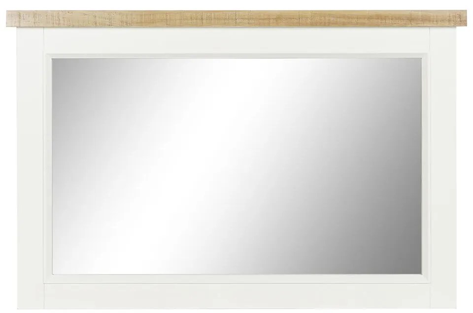 Τοίχο καθρέφτη DKD Home Decor Καφέ Μπεζ Ρομαντικό 90 x 4 x 60 cm