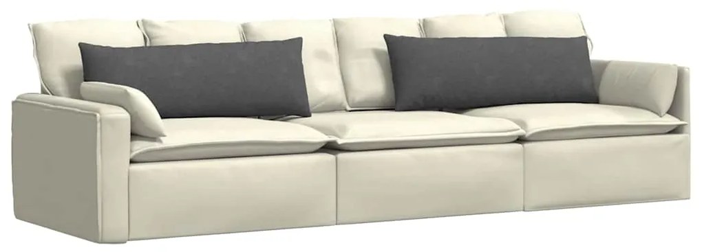 vidaXL Μαξιλάρι Καναπέ 2 pcs Σκούρο Γκρι 120 x 40 cm