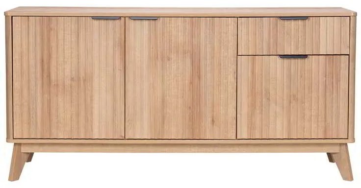 Μπουφές Hamea pakoworld mdf σε φυσική απόχρωση 150x39,5x73εκ
