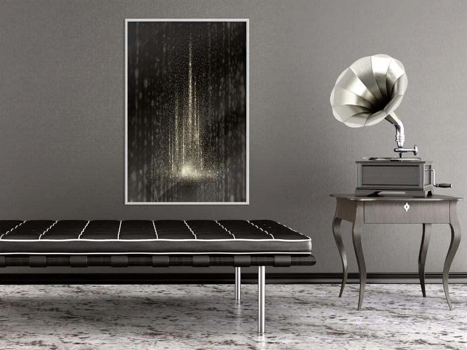 Αφίσα - Rain of Light - 20x30 - Χρυσό - Χωρίς πασπαρτού