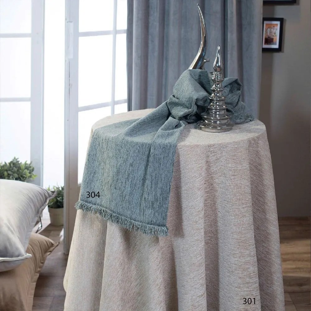 Ροτόντα Solid 304 Grey-BlueTeoran Διάμετρος 180cm Φ180 Acrylic, Polyester