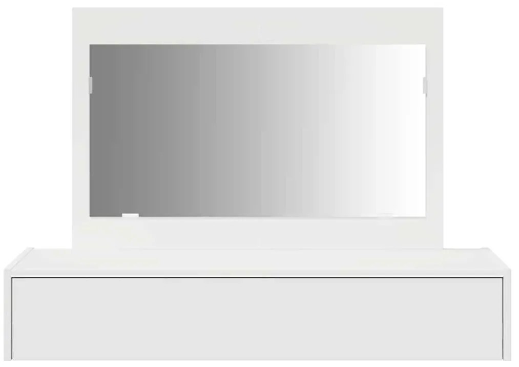 vidaXL Τραπέζι περιποίησης Λευκό 100 x 40 x 70 εκ. Επεξεργασμένο ξύλο