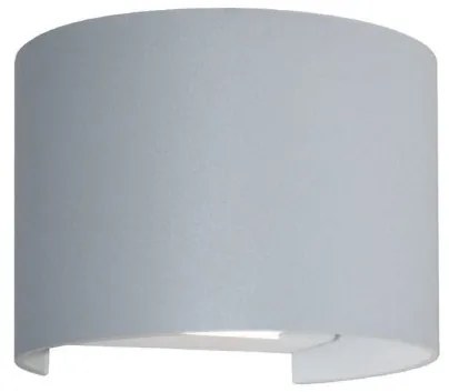 Απλίκα Φωτιστικό Τοίχου Led Marbella Round H10 Φ13,5 Bot Lighting-MARBELLA10MRK-Γκρι MARBELLA10MRK