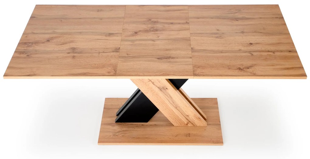 XARELTO table votan oak/black DIOMMI V-PL-XARELTO-ST-WOTAN/CZARNY