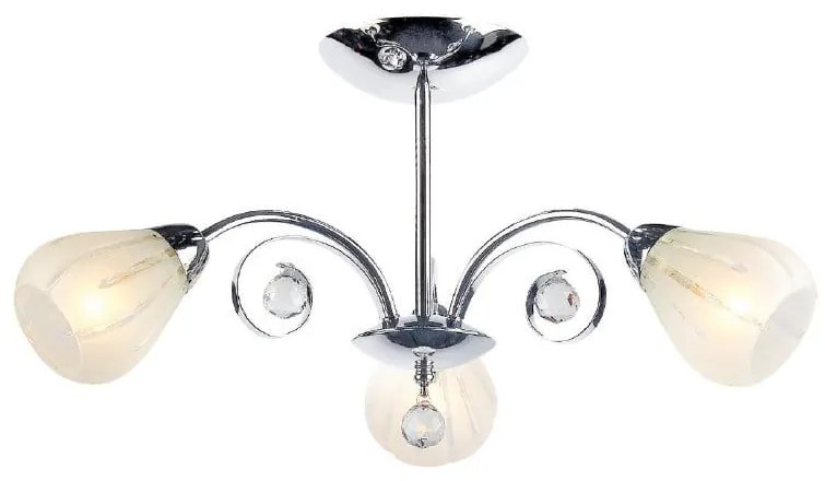Φωτιστικό Οροφής Primary FMX51493 Sand Metal, Glass
