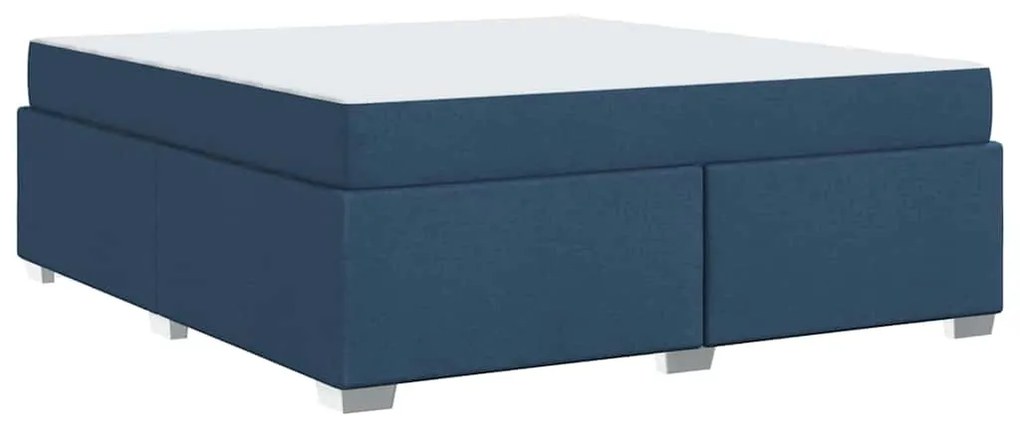 vidaXL Σκελετός Κρεβατιού Μπλε 180 x 200 cm ύφασμα