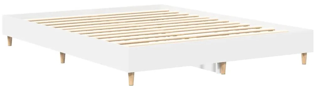 vidaXL Πλαίσιο κρεβατιού χωρίς στρώμα 140 x 200 εκ. Επεξεργασμένο Ξύλο
