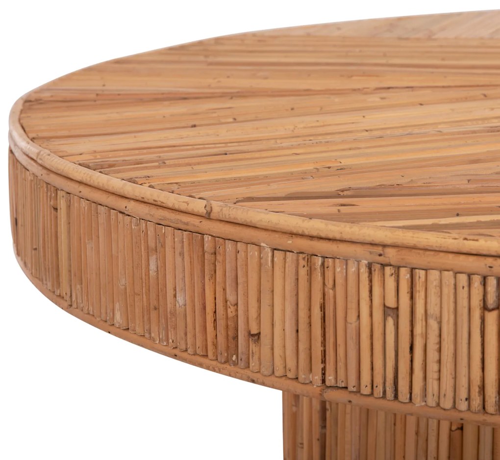 ΤΡΑΠΕΖΙ ΤΡΑΠΕΖΑΡΙΑΣ GATSBY HM9884 ΦΥΣΙΚΟ RATTAN ΣΕ ΦΥΣΙΚΟ ΧΡΩΜΑ Φ120x76Υεκ.