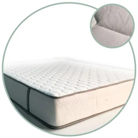 Achaia Strom  Στρώμα Achaia Strom Cloud 5 Ζωνών Air foam-Latex-Memory Foam 2Φ διπλό 150x190x27cm + Δώρο 2 Μαξιλάρια  AC-100.00.113