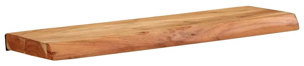 vidaXL Ράφια Τοίχου 2 τεμ. 60x20x3,5 εκ. από Μασίφ Ξύλο Ακακίας