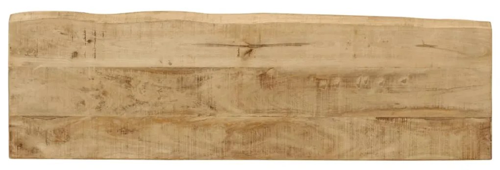 vidaXL Τραπέζι Κονσόλα με Live Edge 105x33x76 εκ. Μασίφ Ξύλο Μάνγκο