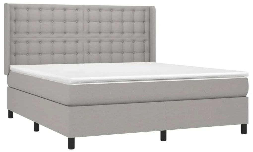 ΚΡΕΒΑΤΙ BOXSPRING ΜΕ ΣΤΡΩΜΑ ΑΝ. ΠΡΑΣΙΝΟ 160X200ΕΚ ΥΦΑΣΜΑΤΙΝΟ 3131761