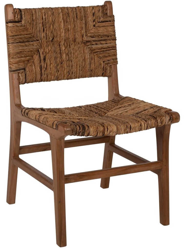 Καρέκλα C9399.01 Μασίφ Ξύλο Teak Φυσικό 51x60,5x88εκ. 51x60.5x88 εκ.