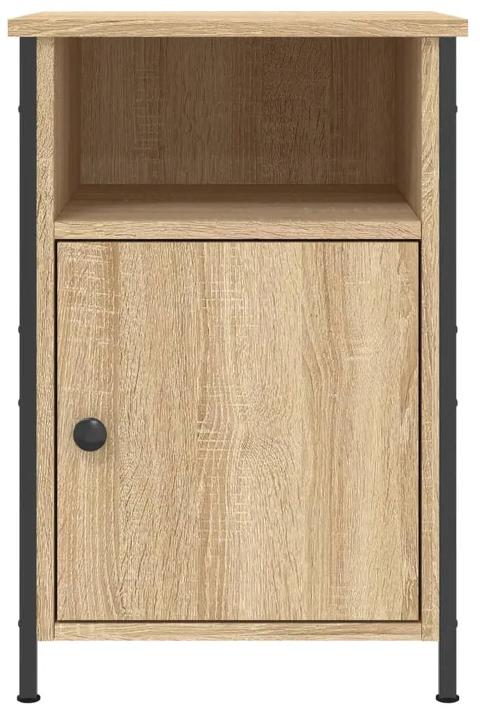 vidaXL Κομοδίνα 2 τεμ. Sonoma Δρυς 40x42x60 εκ. από Επεξεργασμένο Ξύλο