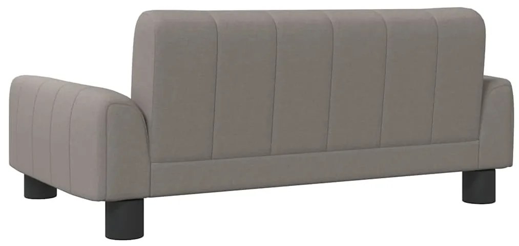 vidaXL Καναπές Παιδικός Taupe 70 x 45 x 30 εκ. από Ύφασμα