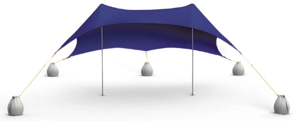 SALTY TRIBE Aeolians Beach Elastic Tent 300x250 cm, Τέντα Παραλίας με Προστασία UV, TRI-082 /Indigo