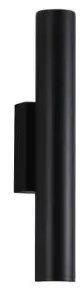 Απλίκα Φωτιστικό Τοίχου LED 10W Μαύρο ΙΡ44 30cm City 4321200 Viokef 4321200 Μαύρο