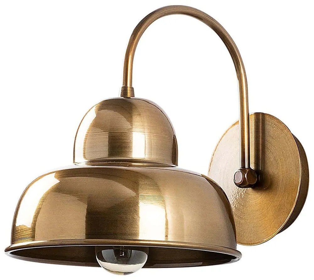 Φωτιστικό Τοίχου - Απλίκα Berceste 521SHN2141 20x27x24cm 1xE27 40W Gold Opviq