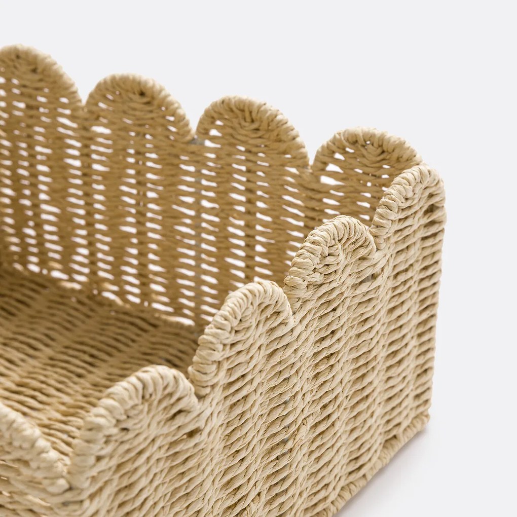 Σετ 2 καλάθια από πλεγμένο χαρτί, Briska