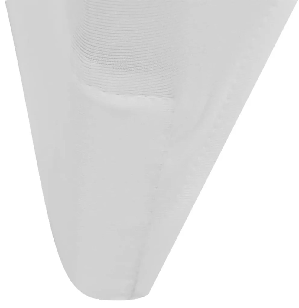 Κάλυμμα Καρέκλας Ελαστικό Λευκό 6 τεμ.