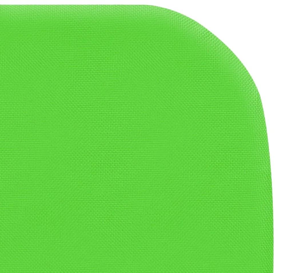Ξαπλώστρες Πτυσσόμενες 2 τεμ. Πράσινες από Ατσάλι / Ύφασμα - Πράσινο