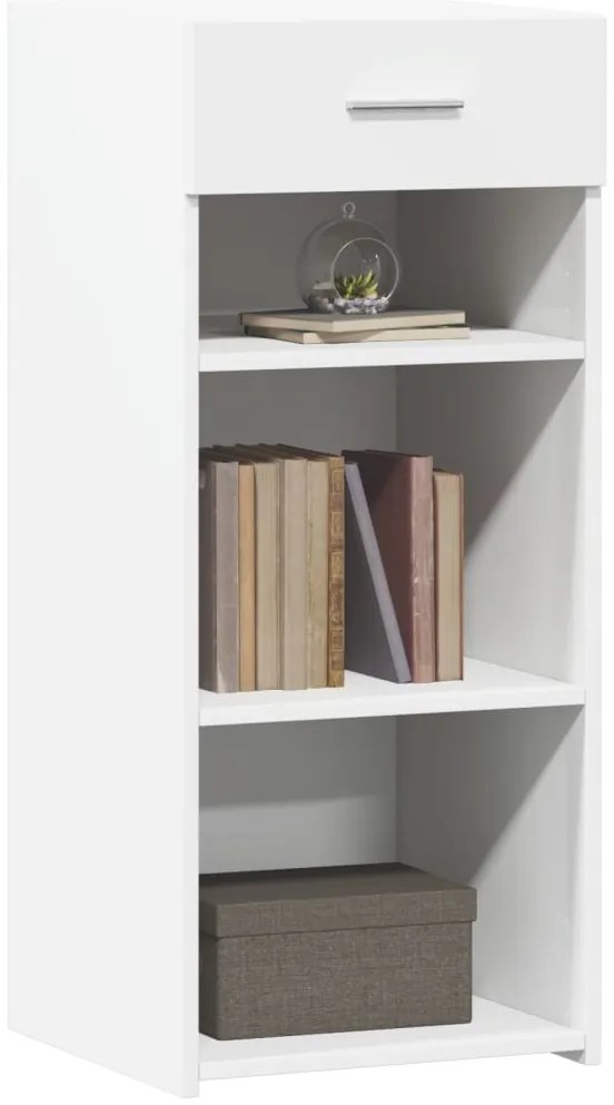vidaXL Συρταριέρα Λευκή 40x42,5x93 εκ. από Επεξεργασμένο Ξύλο