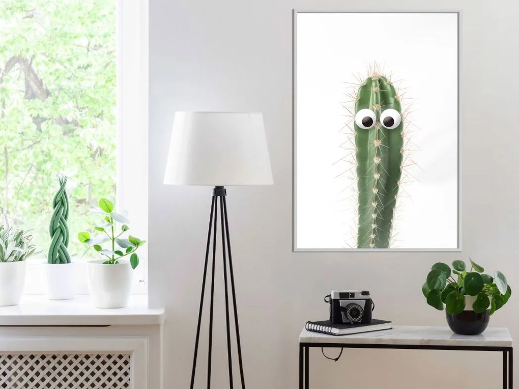 Αφίσα - Funny Cactus I - 20x30 - Χρυσό - Χωρίς πασπαρτού