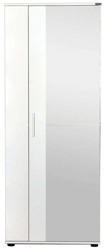 Παπουτσοθήκη 479ADR1195 60x35x187cm White Μοριοσανίδα, Μελαμίνη