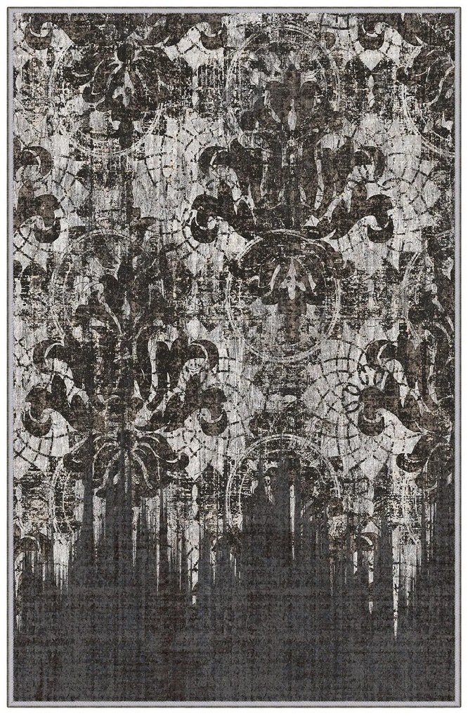 Χαλί Hmnt239 571HFT2785 Grey-Brown Conceptum Hypnose 100X150cm