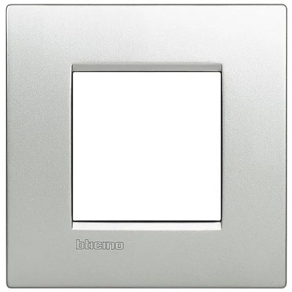 Πλαίσιο 2 Θέσεων Αλουμίνιο Bticino Living Air LNC4802TE Legrand-LNC4802TE-Αλουμίνιο LNC4802TE