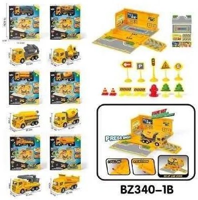 Παιχνίδι Parking Οχημάτων με Εκτοξευτή &amp; Αξεσουάρ