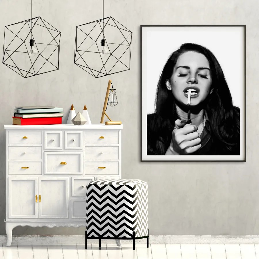 Πόστερ &amp; Κάδρο Lana del Rey PRT068 30x40cm Εκτύπωση Πόστερ (χωρίς κάδρο)
