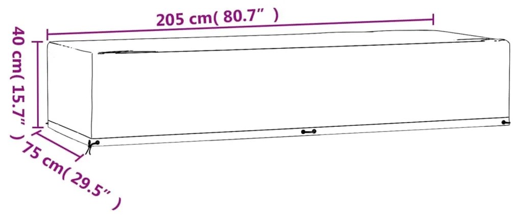 ΚΑΛΥΜΜΑ ΞΑΠΛΩΣΤΡΑΣ 2ΤΕΜ ΜΕ 12 ΚΡΙΚΟΥΣ 205X75X40ΕΚ ΠΟΛΥΑΙΘΥΛΕΝΙΟ 3155393