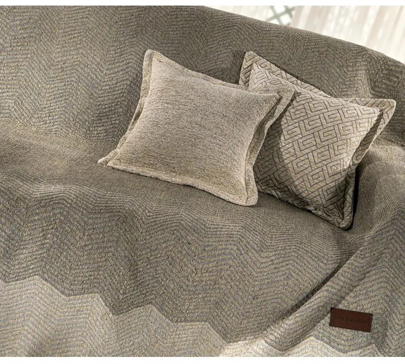 Μαξιλαροθήκη Διακοσμητική Vento Natural Guy Laroche 50Χ50 Cotton,Chenille
