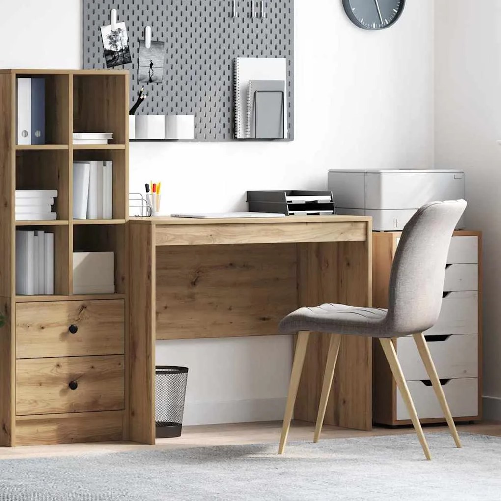vidaXL Γραφείο artisan δρυς 90 x 50 x 76 εκ. Επεξεργασμένο ξύλο