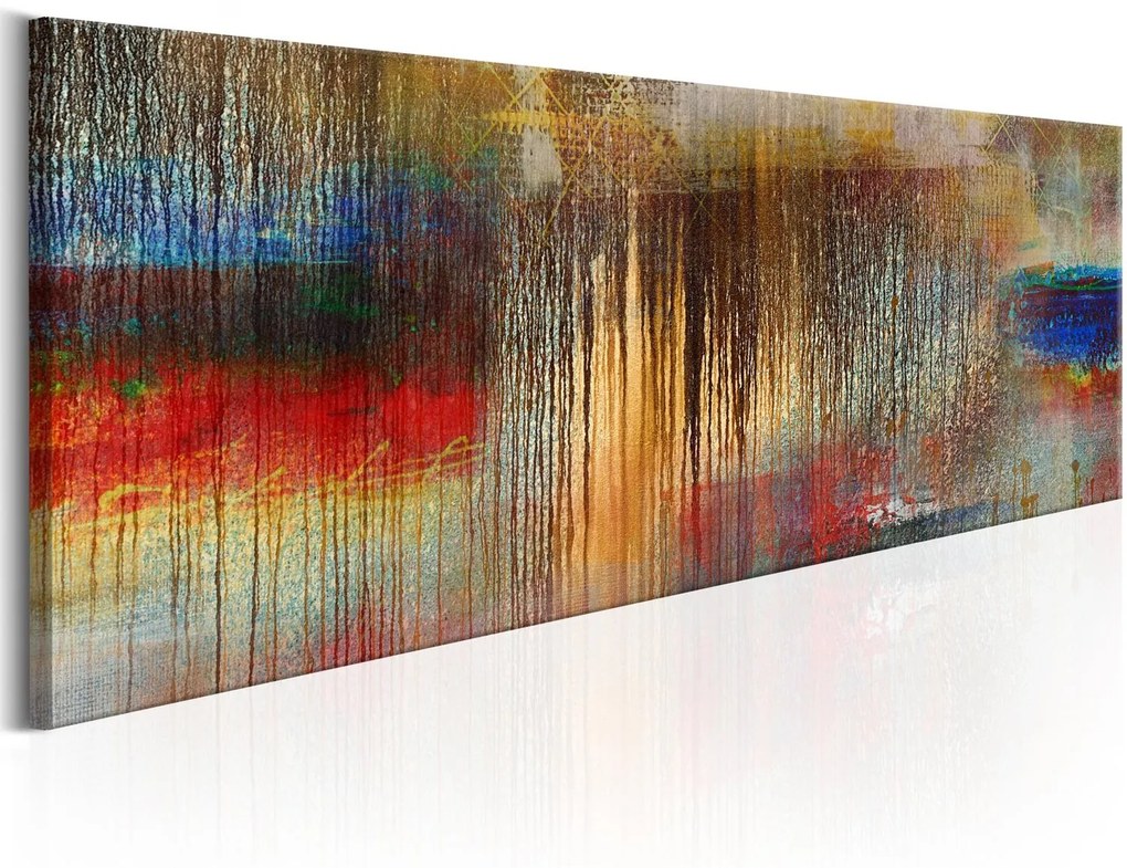 Πίνακας - Colourful Rainstorm 150x50