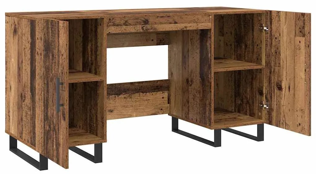 vidaXL Γραφείο Παλαιό ξύλο 140 x 50 x 75 εκ. Επεξεργασμένο ξύλο