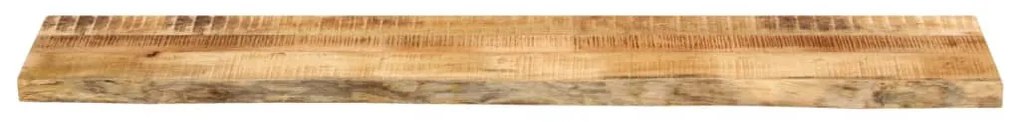 vidaXL Επιφάνεια Τραπεζιού 140x40x2,5 εκ. Live Edge Μασίφ Ξύλο Μάνγκο