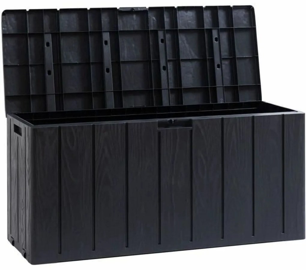 Μπαούλο για Εξωτερικό Χώρο Toomax Μαύρο Ρητίνη 270 L