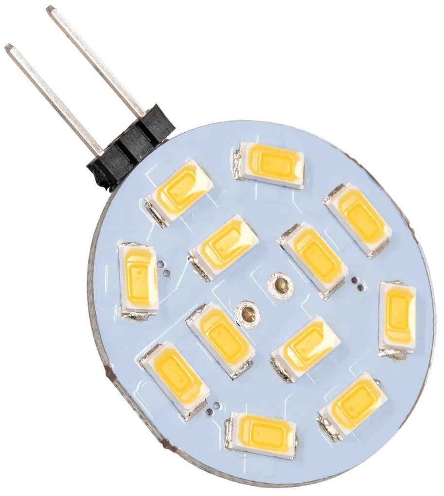 GloboStar 76101 Λάμπα G4 LED SMD 5630 4.5W 405lm 120° DC 12-24V Side Pin Θερμό Λευκό 3000K