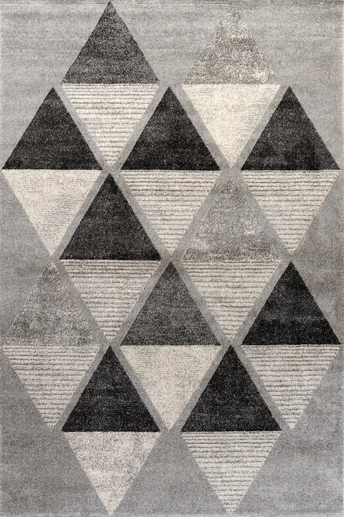 Χαλί Fantastic 22695-097 Grey-Anthracite Merinos 160X230cm