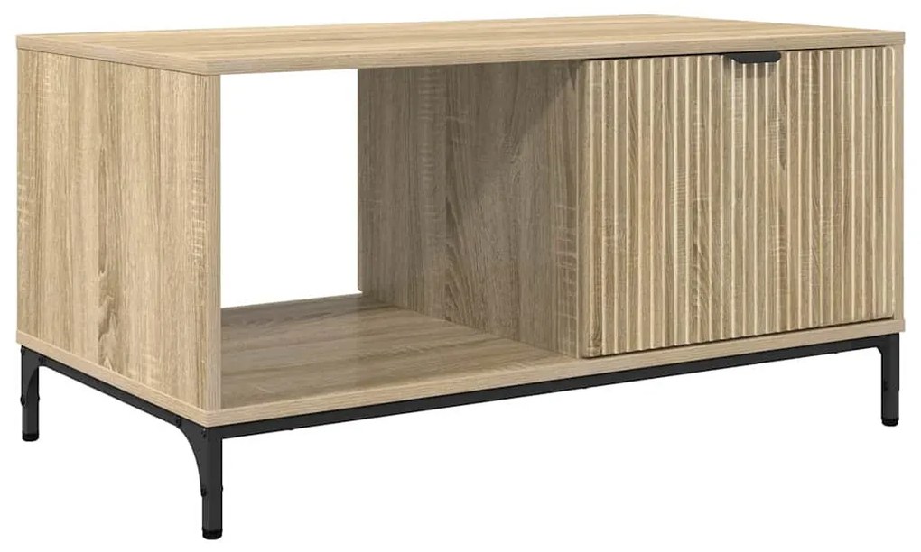 vidaXL Τραπεζάκι σαλονιού Sonoma Δρυς 90 x 49 x 46 εκ.