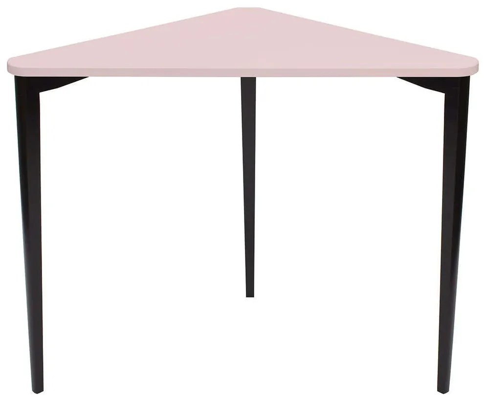 Γραφείο Γωνιακό Naja NAJAOBL9 114x85x75cm Pink-Black