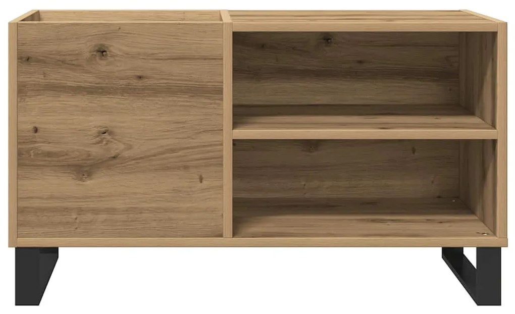 vidaXL Δισκοθήκη Δρυς τεχνίτης 84,5x38x48 εκ. από Επεξεργασμένο Ξύλο