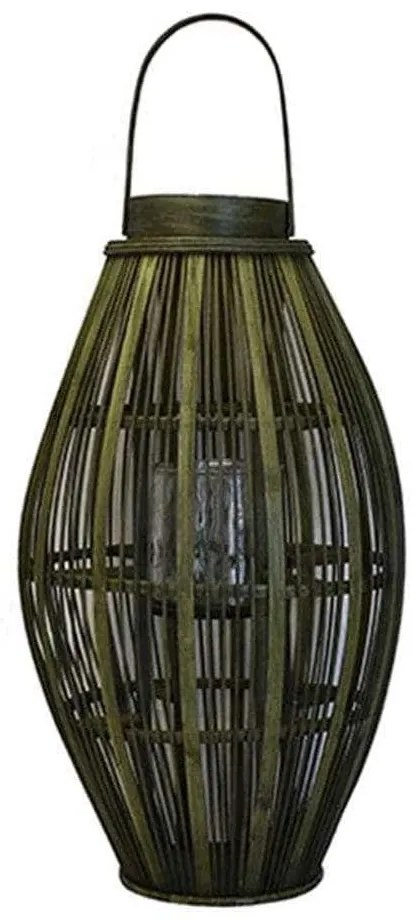 Φανάρι Bamboo 00.06.61039 34x59/74cm Olive-Brown Bamboo