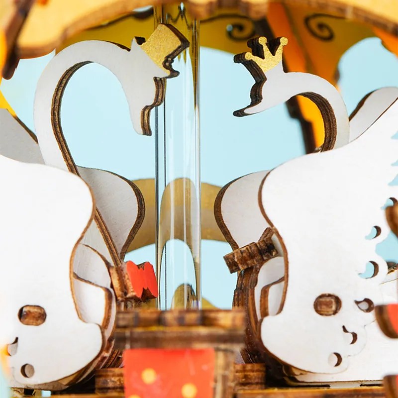 Music box Robotime Pumpkin Carriage Rolife DIY