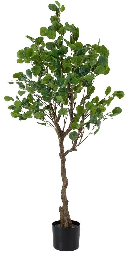 Τεχνητό Δέντρο Eucalyptus 20190 120cm Beige-Green Globostar Polyethylene,Fabric