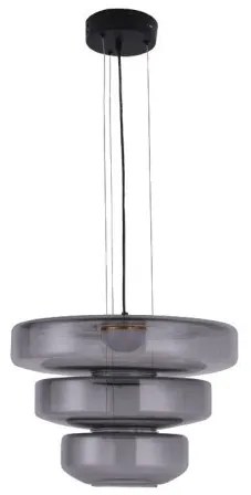 Κρεμαστό Φωτιστικό Οροφής LED 12W Φιμέ 4070-Smoky Inlight -4070-Smoky-Φιμέ/Smoke 4070-Smoky