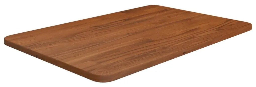 vidaXL Πάγκος Μπάνιου Σκ. Καφέ 60 x 40 x 1,5 εκ. Επεξ. Μασίφ Ξύλο